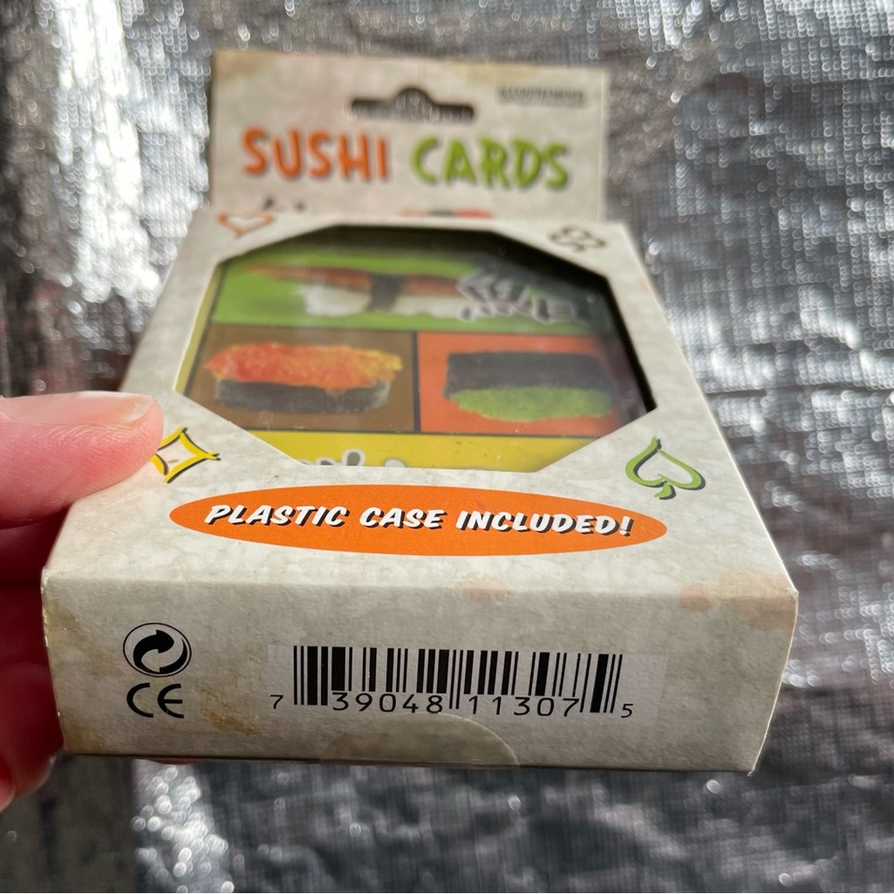 Fun gift! Sushi Set Playing Cards : Set of 52 Cards